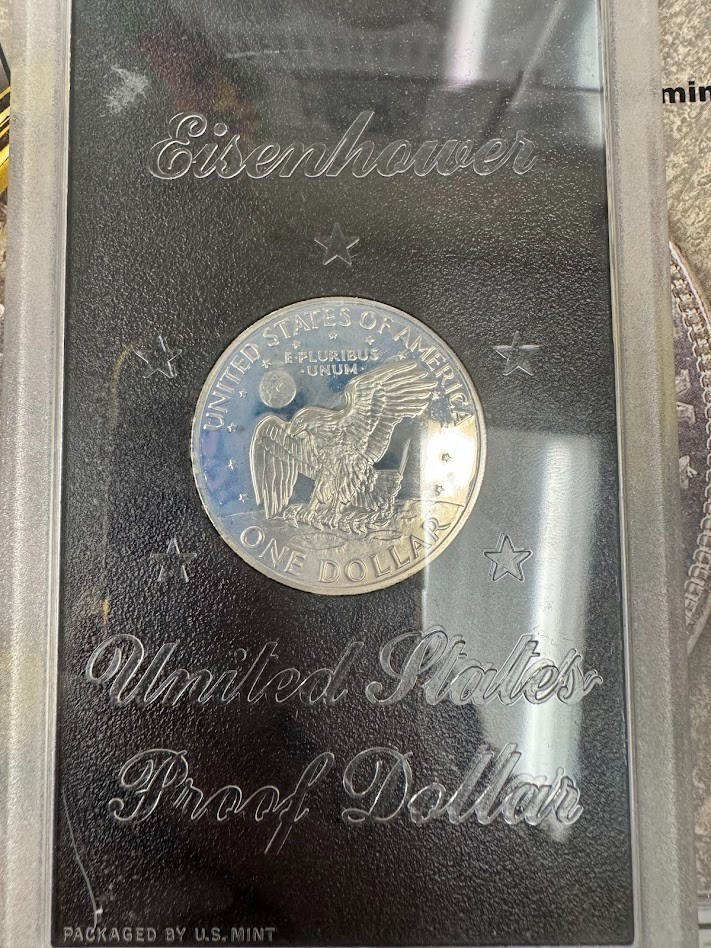 1972-S Eisenhower Proof 40% Silver US Mint Ike-CM-0296