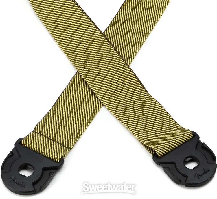 Fender Quick Grip Locking End Guitar Strap - Vintage Tweed