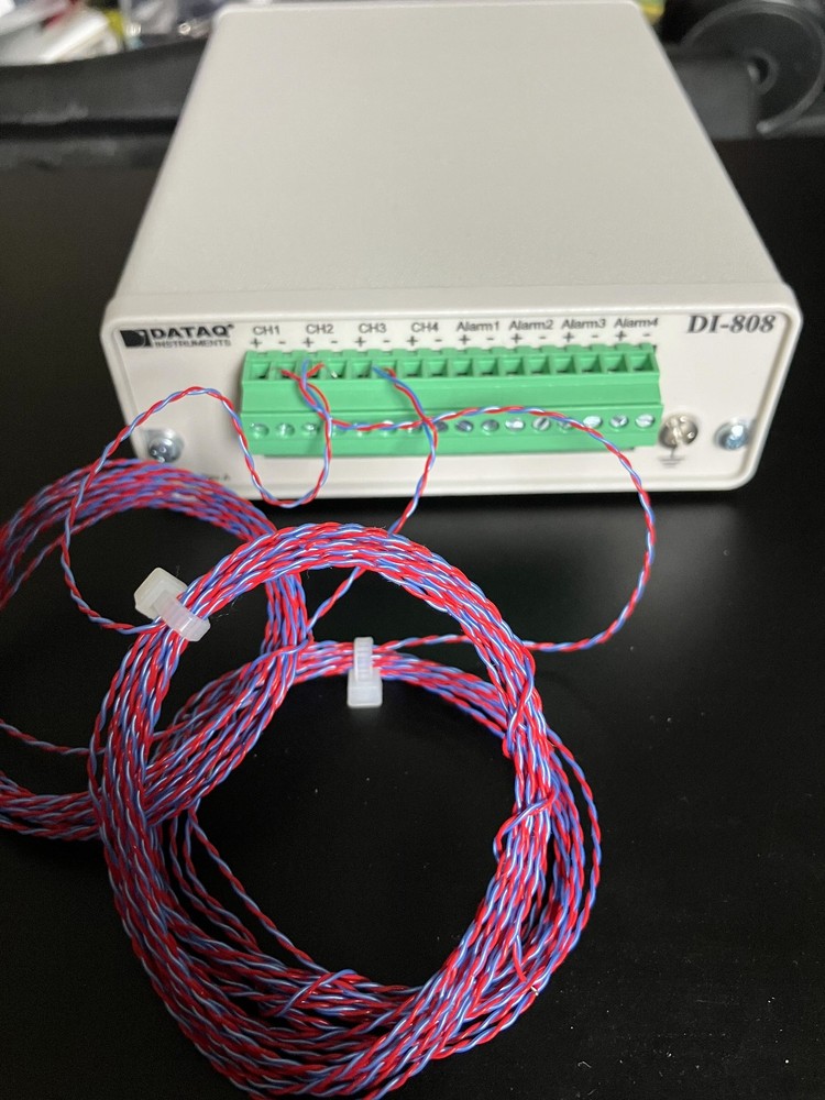 DATAQ DI-808 Data Logger and Data Acquisition System W/ Box