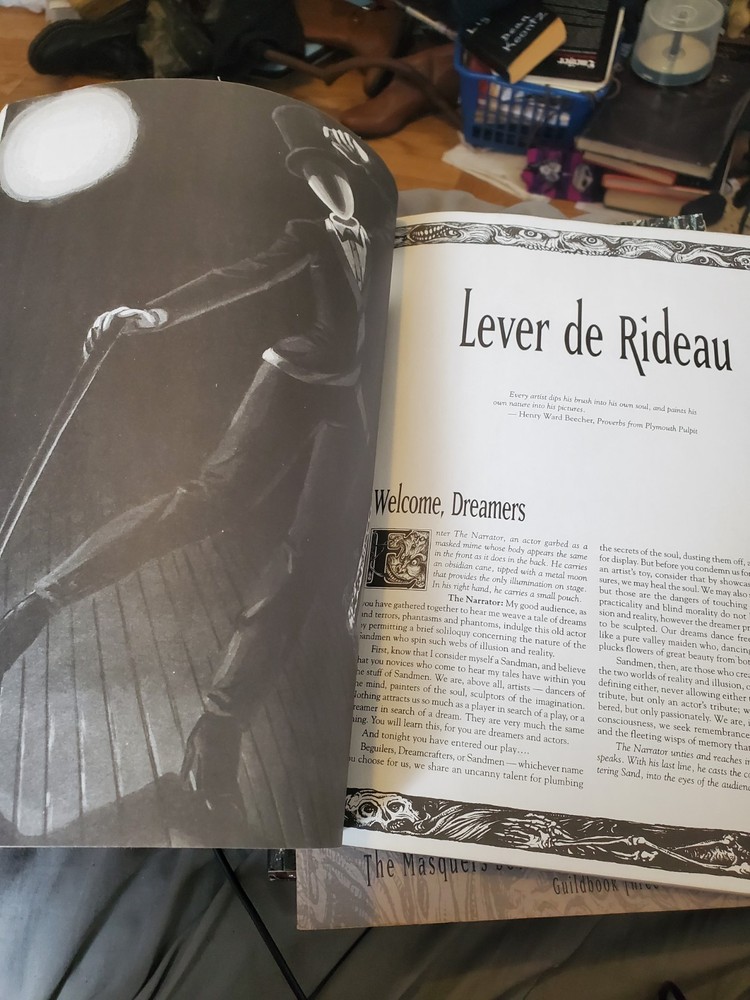 Guildbook Sandmen Wraith the Oblivion LN 1ST PRINTING INCLUDES FREE DVD!