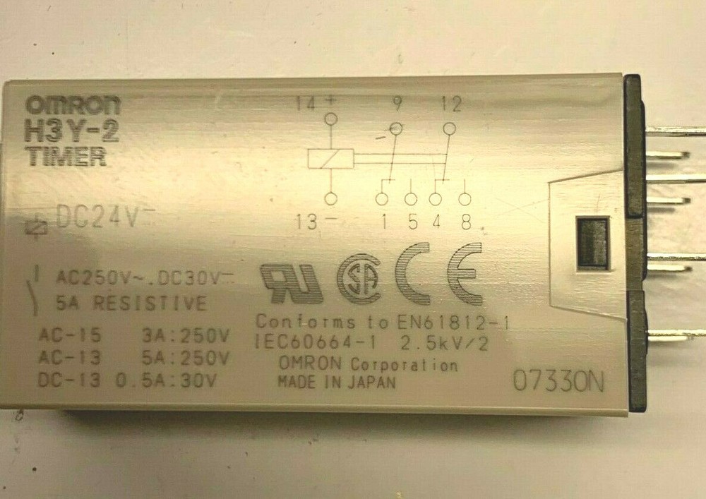 OMRON H3Y-2 TIMER 24VDC