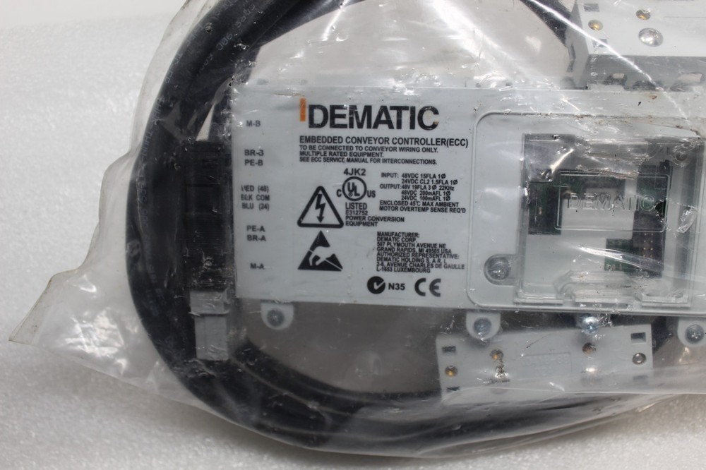 New Dematic K041911AAA Rev AE 48/24vdc Embedded Conveyor Controller ECC