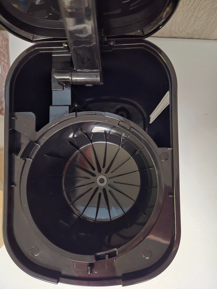 12-Cup Programmable Coffee Maker Ac-Powered Brewing Machine, Black