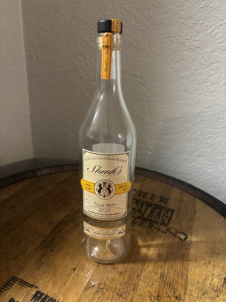 Shenk’s 2024 Whiskey Bottle