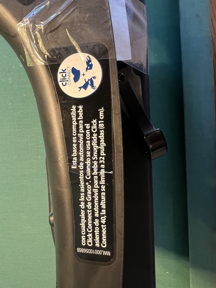 GRACO QUICK CONNECT BASE MODEL 2110534