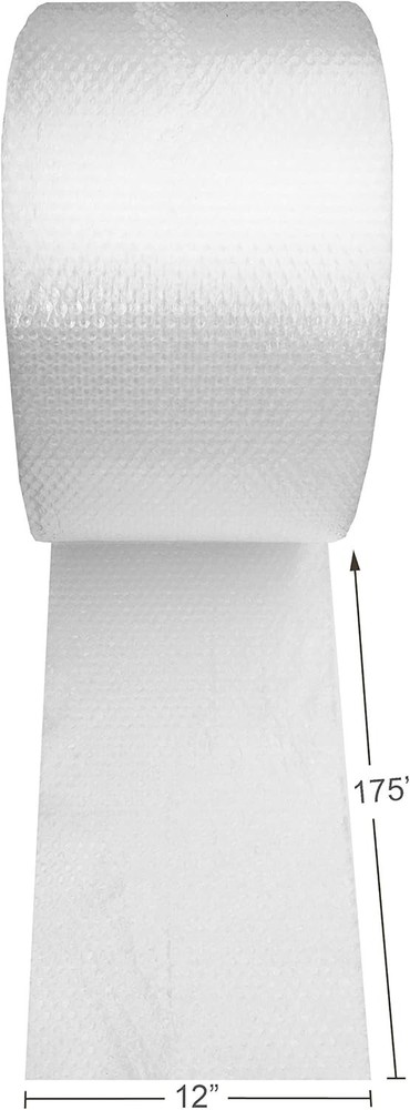 Amazon Basics Bubble Cushioning Wrap Packing Material for Fragile Items, Perfora
