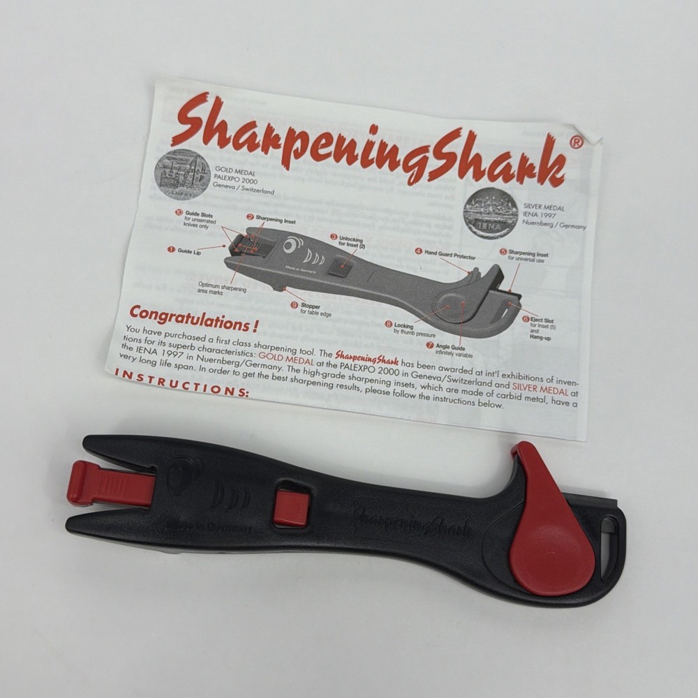 Sharpening Shark Tool w/ Manual NEW