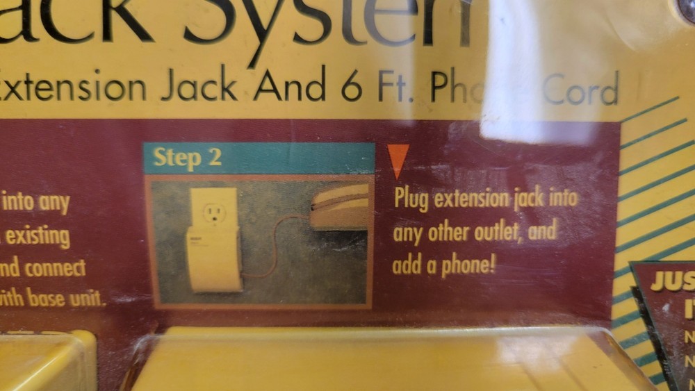 RCA Wireless Phone Jack System Instant Phone jack NOS
