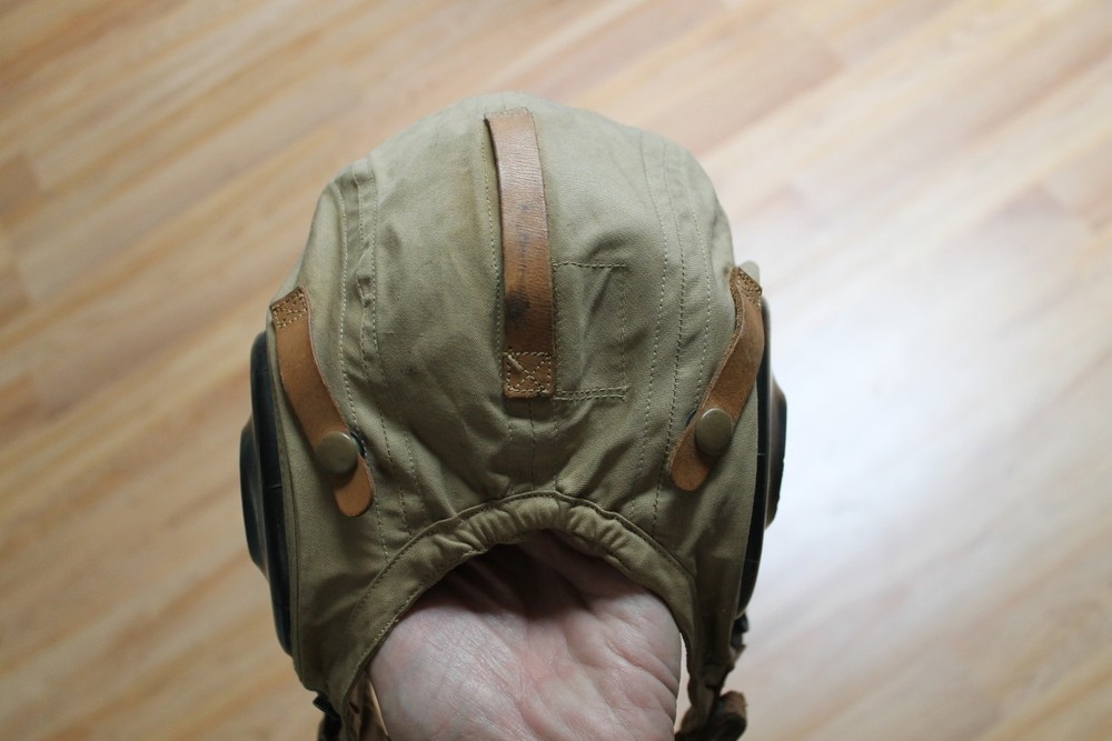 WW2 US Army Air Force summer Flight Helmet AN-H-15 medium Nice