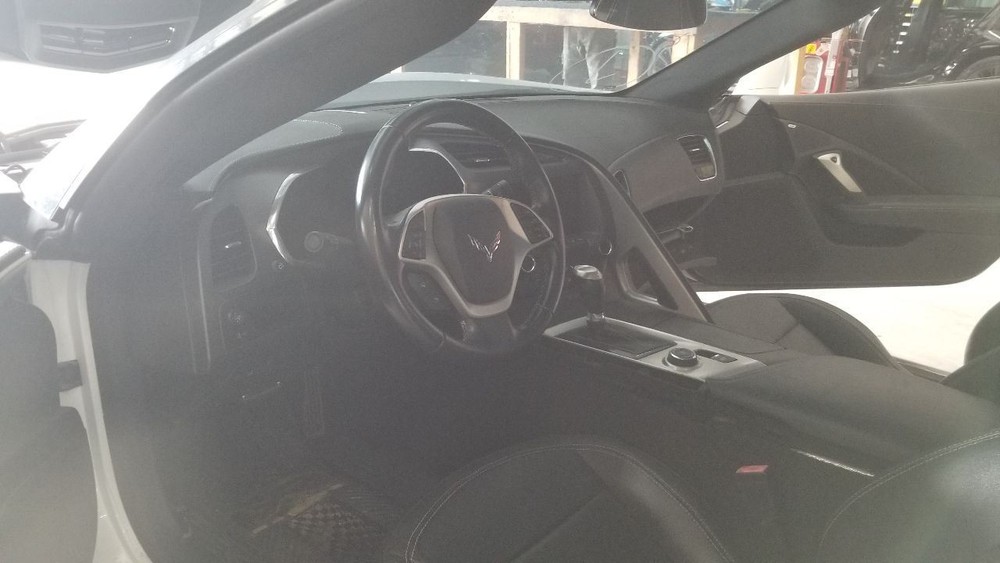 14 CHEVY CORVETTE C7 1LT DASH PANEL SPEEDOMETER RADIO TRIM BEZEL