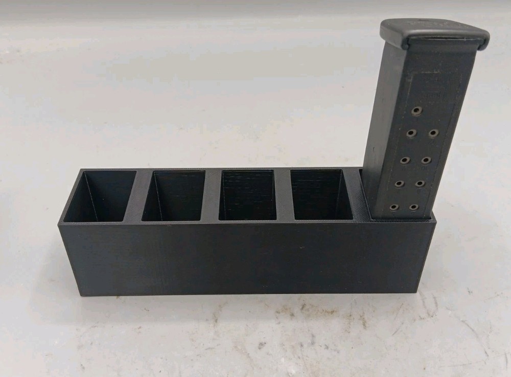 5 Mag Storage Rack For Glock 21/20 .45ACP / 10mm Auto Range Holder Bin