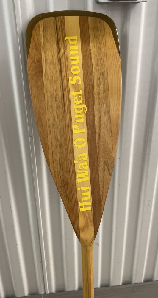 Vintage Bending Branches Starlite Canoe Paddle Single Bend