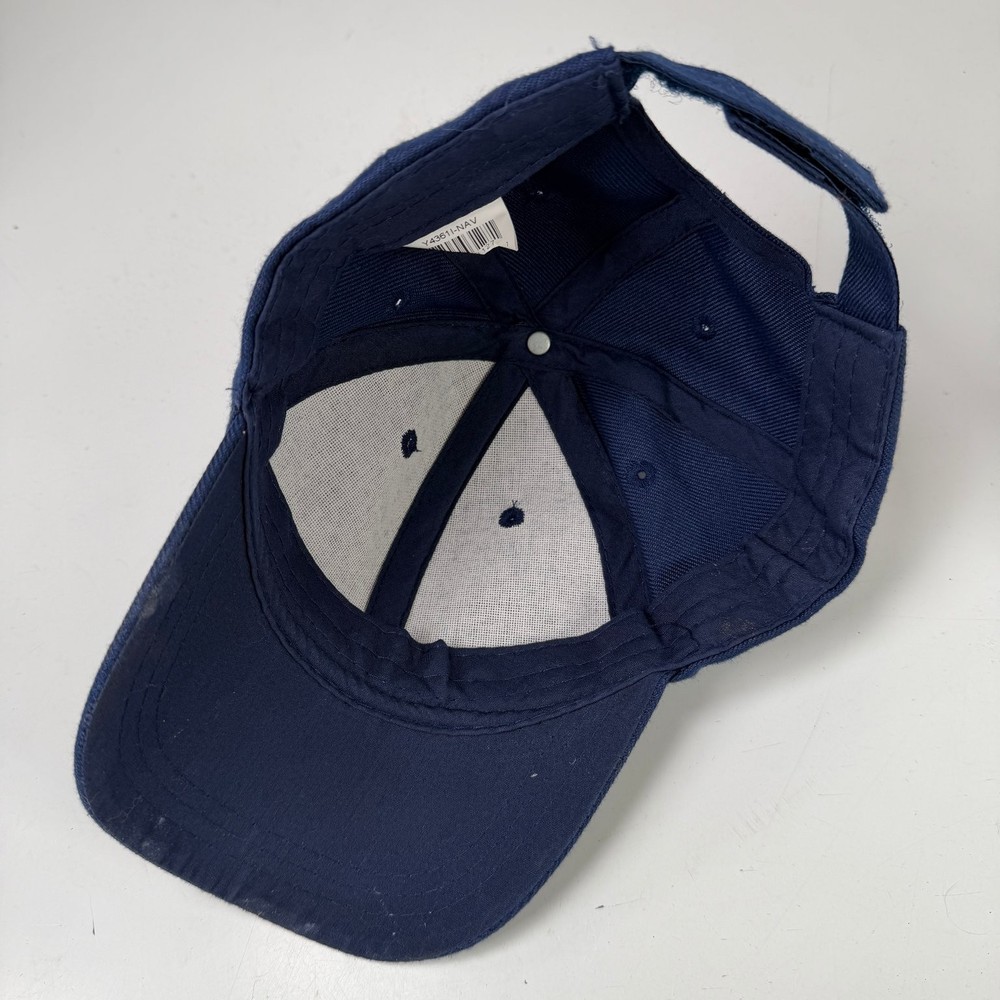 Infant Boys Navy Blue Baseball Cap 100% Polyester Adjustable Hat