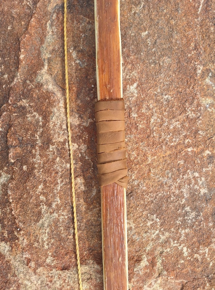 Sinew backed Hackberry bow 48" long 45#@20"