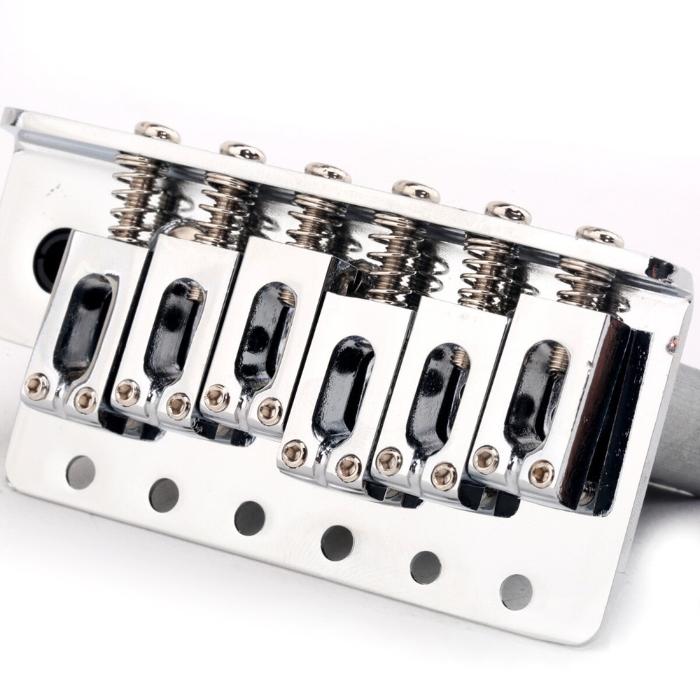 Brio 54mm Modern Tremolo Bridge for Stratocaster Chrome
