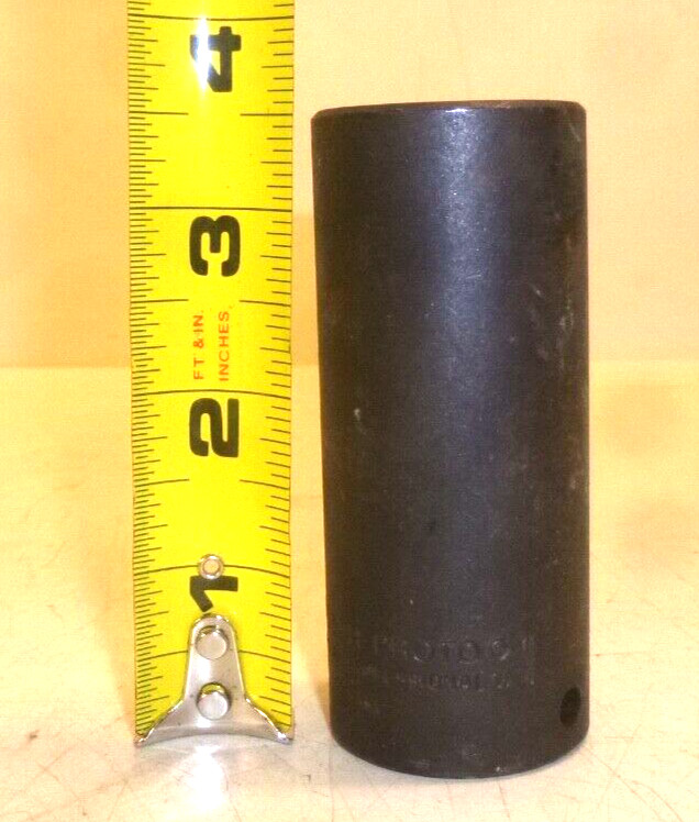 NEW PROTO IMPACT SOCKET, 1/2" DR, 1" Socket, 6 PT, J7332H