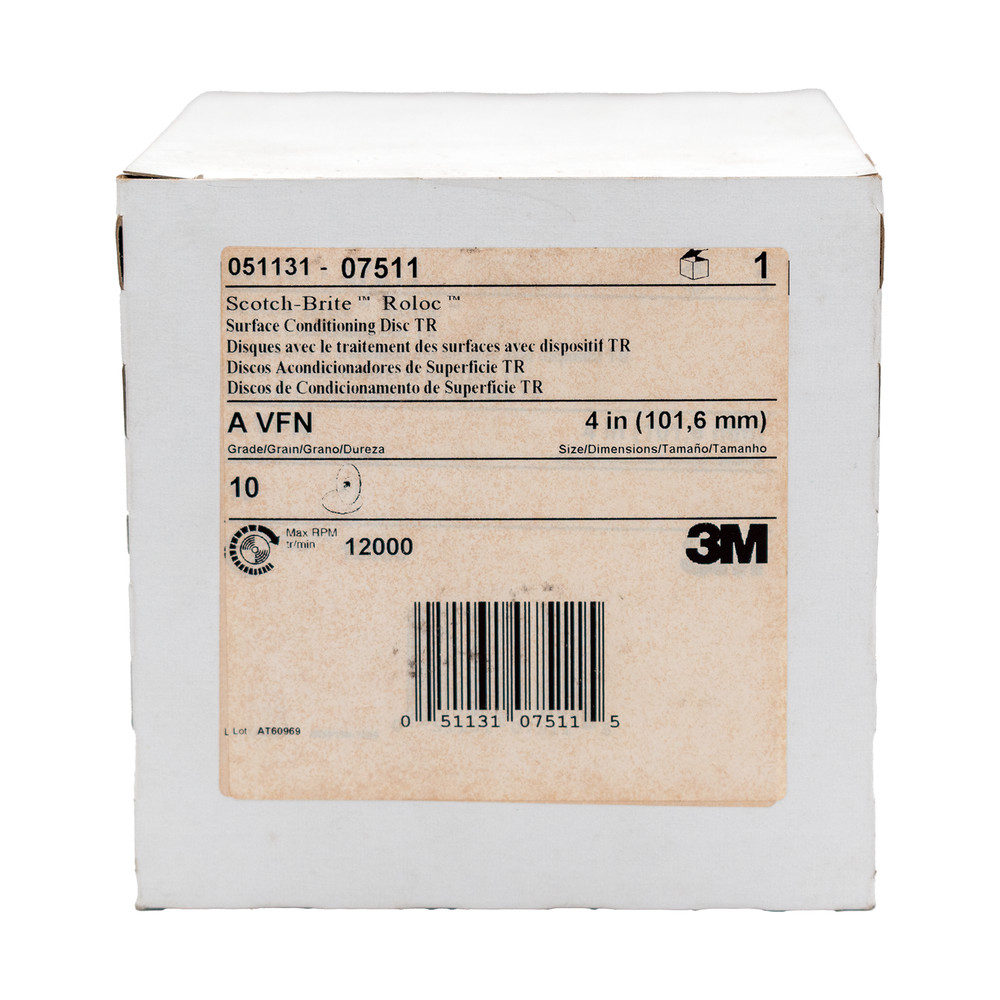 3M 07511 Scotch-Brite Roloc Surface Conditioning Disc 10 Pack