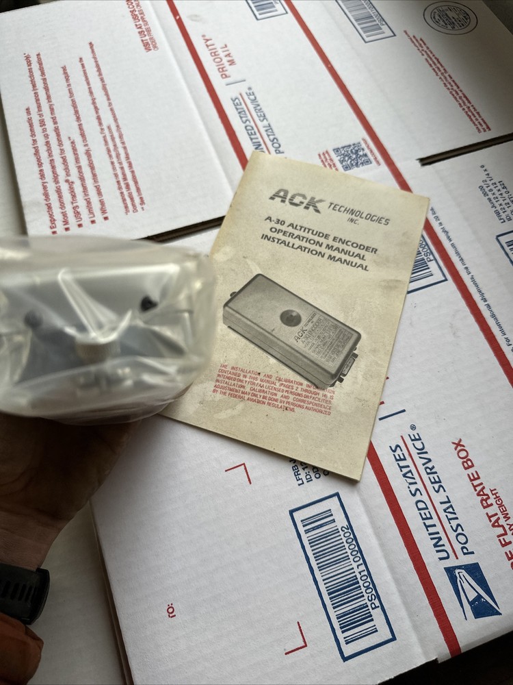 ACK A-30 Altitude Encoder - Part Number: A-30