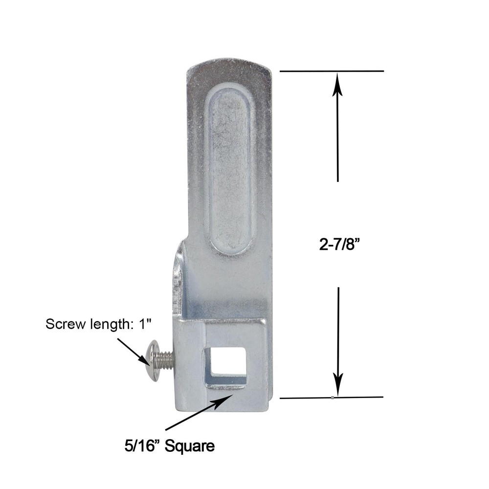 Steel T-Handle Cam, Locking cam for use with T Handle Locks 2Pcs LeftRight