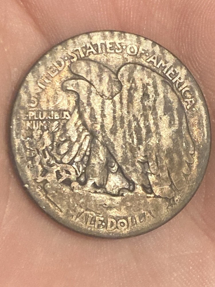1921 S Walking Liberty Half Dollar AG