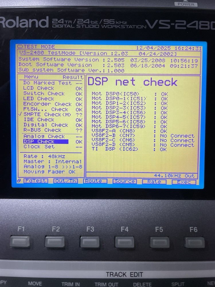 Analog Board, Roland vs-2480cd