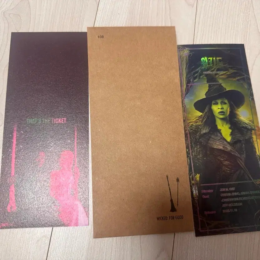 Wicked For Good Double Sided Hologram TTT
