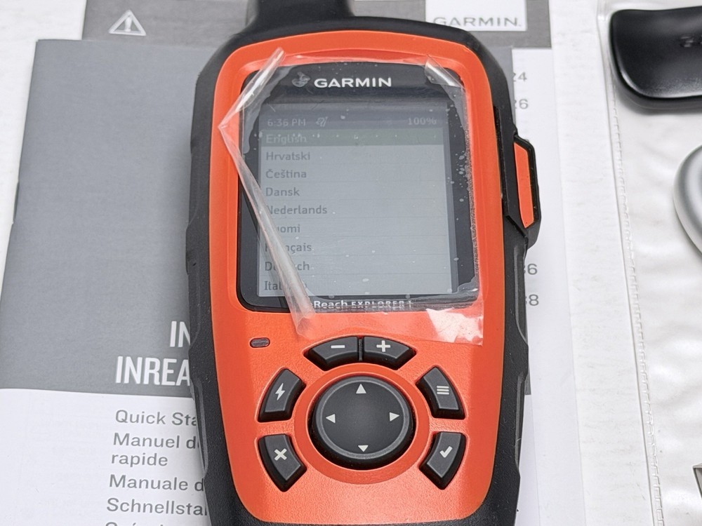 Garmin inReach Explorer Plus Handheld Satellite Communicator & GPS Navigator