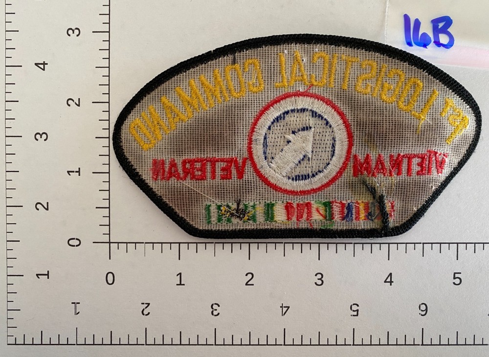 1st Logistical Command Vietnam Veteran Patch Embroidered Military
