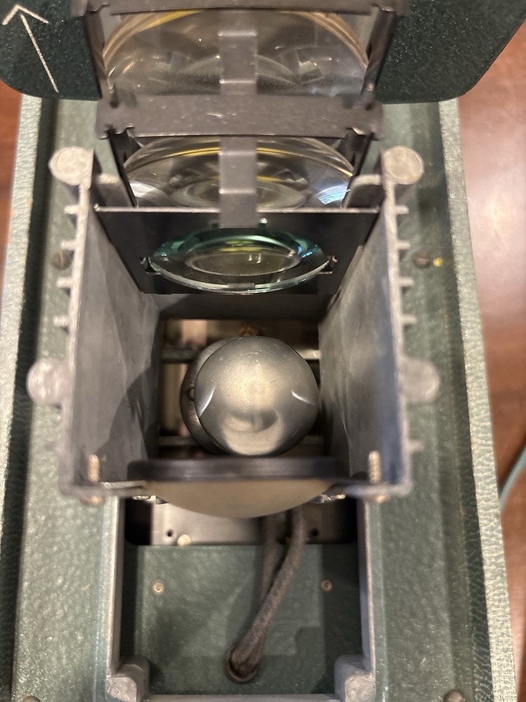 Vintage Argus 300 Slide Projector WORKING w/ Case