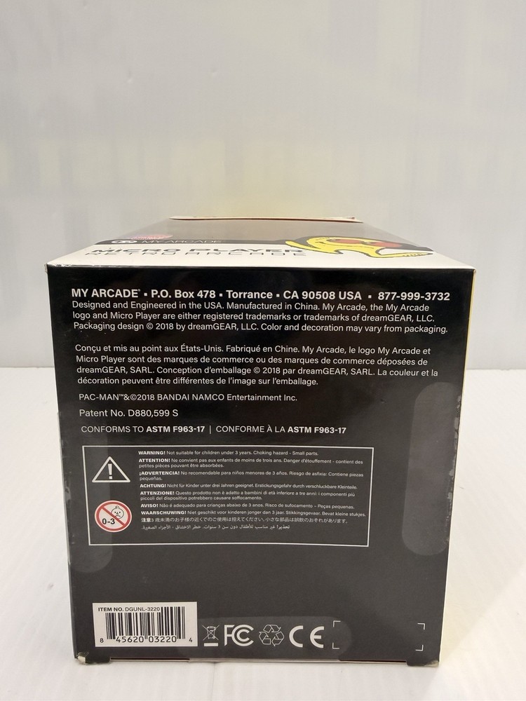 My Arcade DGUNL-3220 Pac-Man Micro Player Retro Arcade Machine