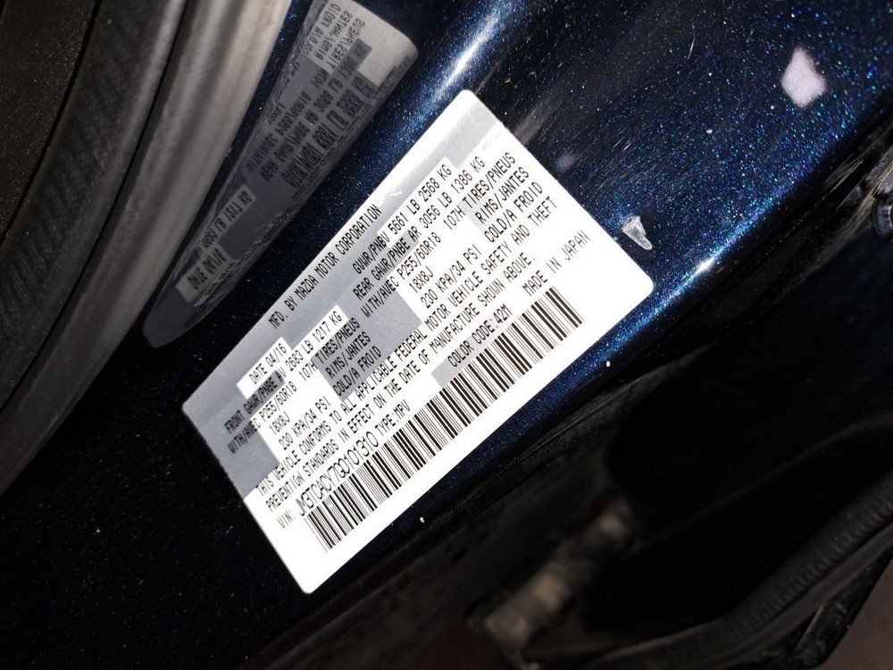 2016 Cx-9 Jack Sku#4177990