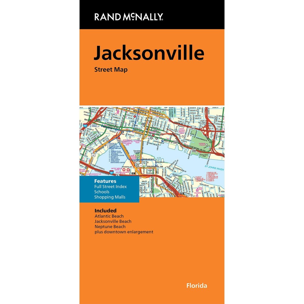 Rand McNally Jacksonville FL Street Map