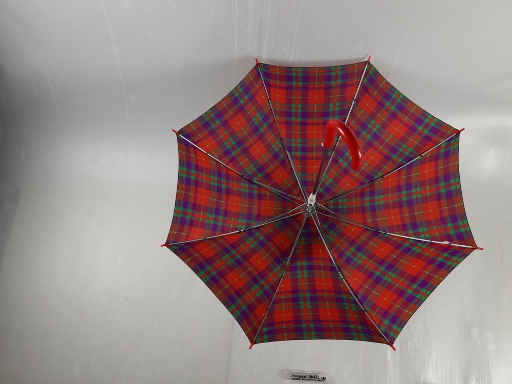 Long/Mini Umbrella - Automatic - Boys - 8 Slats - 0428L - Rainbow
