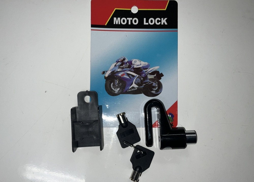 Moto Lock bike Disc lock with Holder & 2 keys
