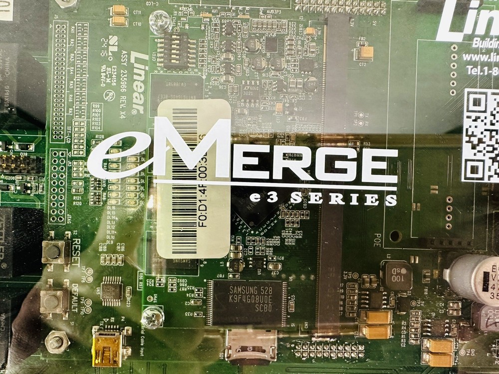 LINEAR EMERGE E3 SERIES - Access Control System