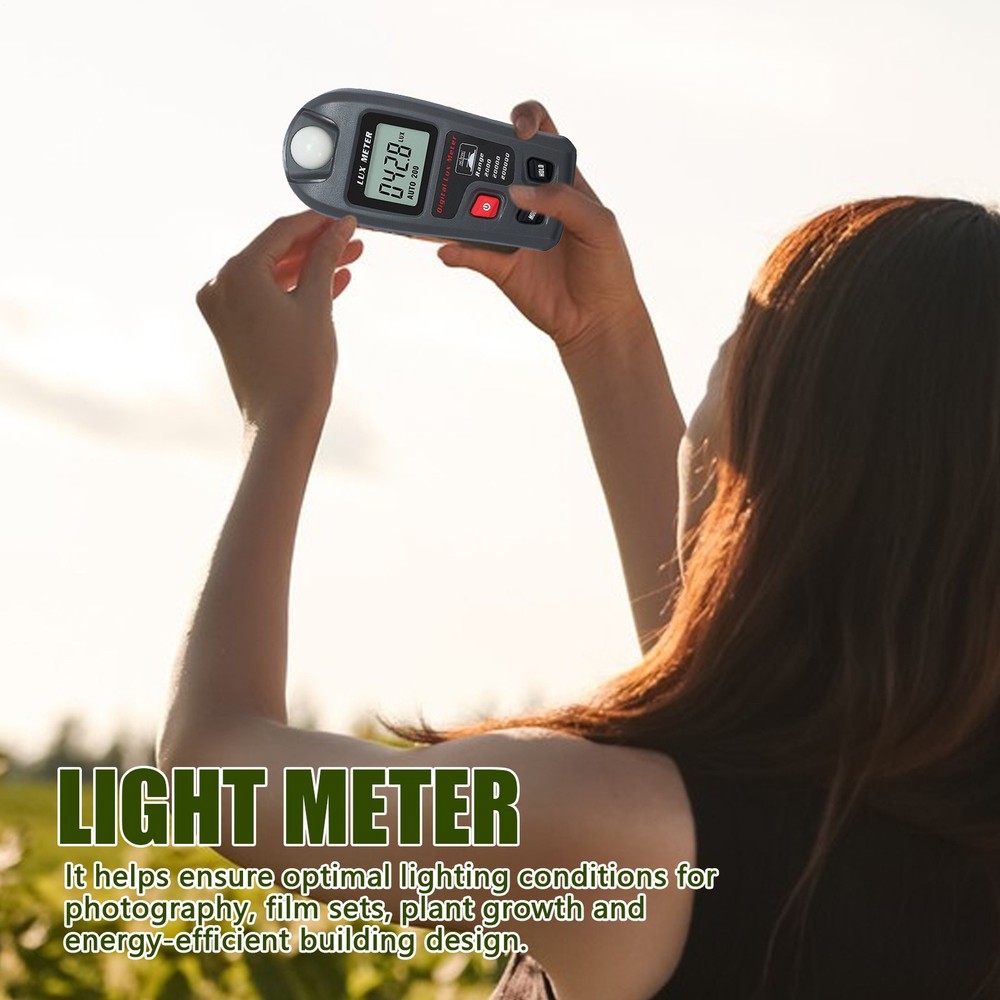 Digital LCD Screen Camera Light Meter Handheld Par Light Meter