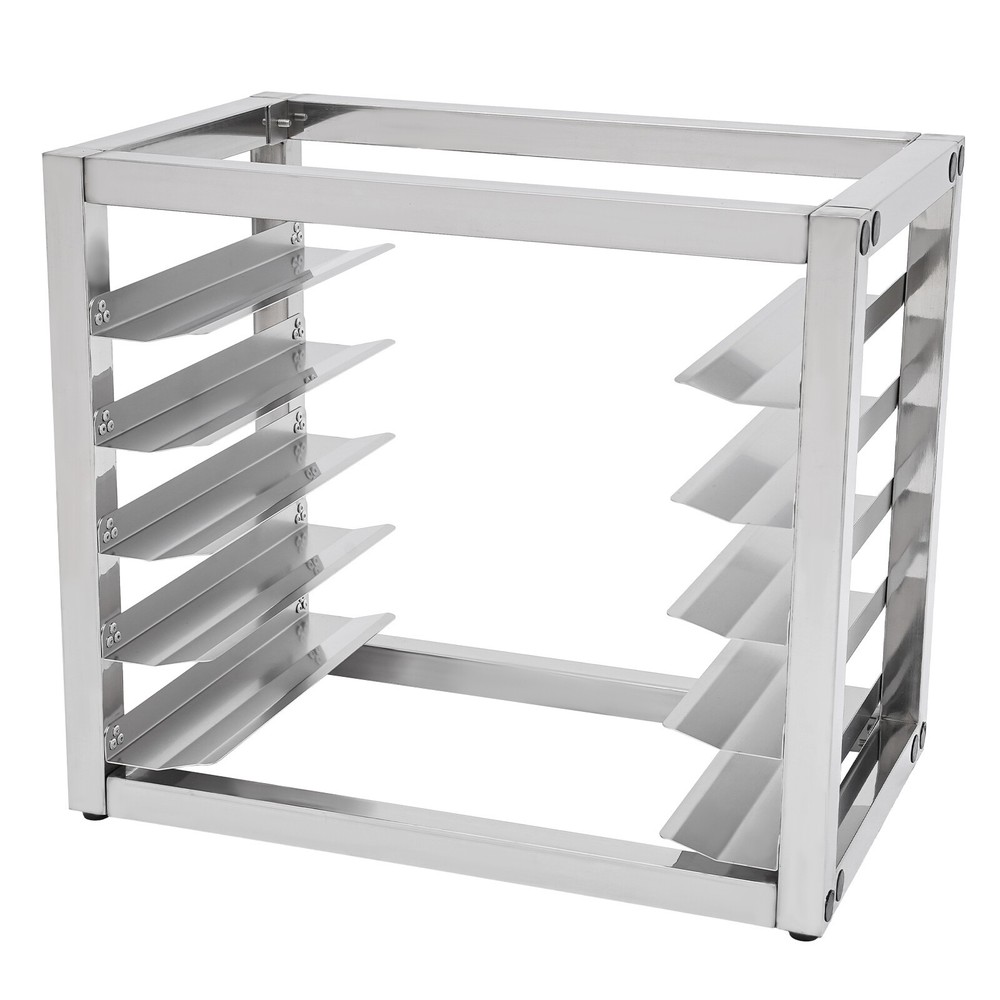 6 tire End Load Half Height Bakery Bun Dough Baking Sheet Pan Rack Commercial