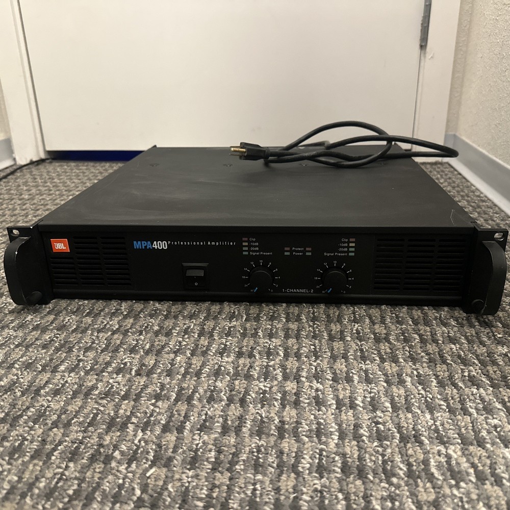 JBL MPA400 Professional Power Amplifier