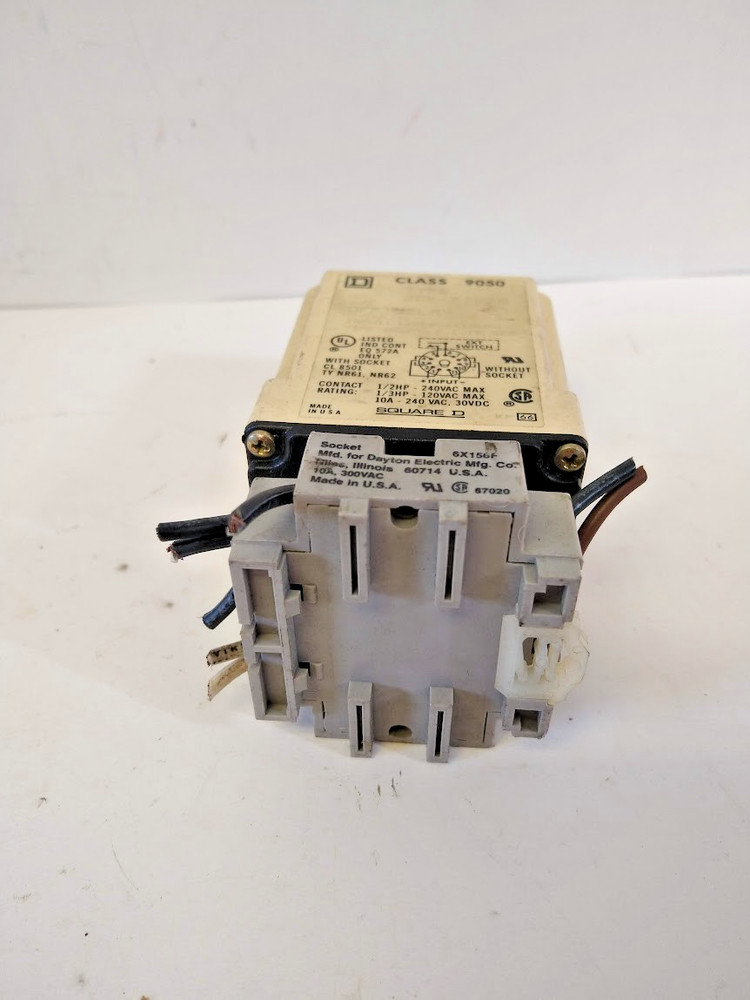 Square D Class 9050 Type JCK-Z1VZ) Off-Delay Time Delay Relay