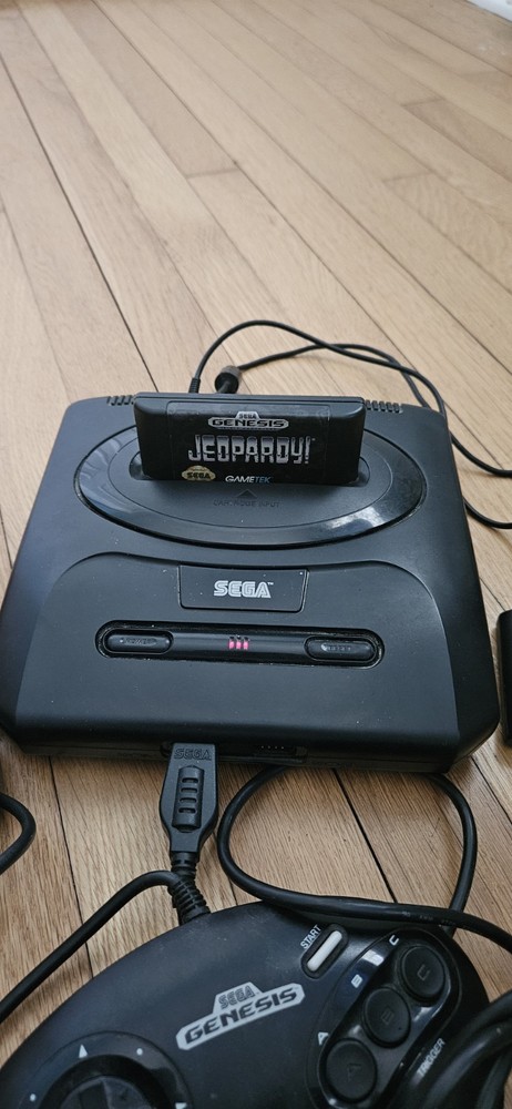 sega genesis console w games