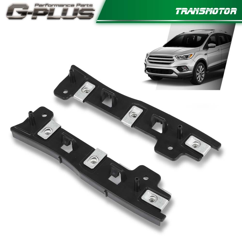 Pair Front LH+RH Bumper Bracket For 2017-2019 Ford Escape Driver&Passenger Side