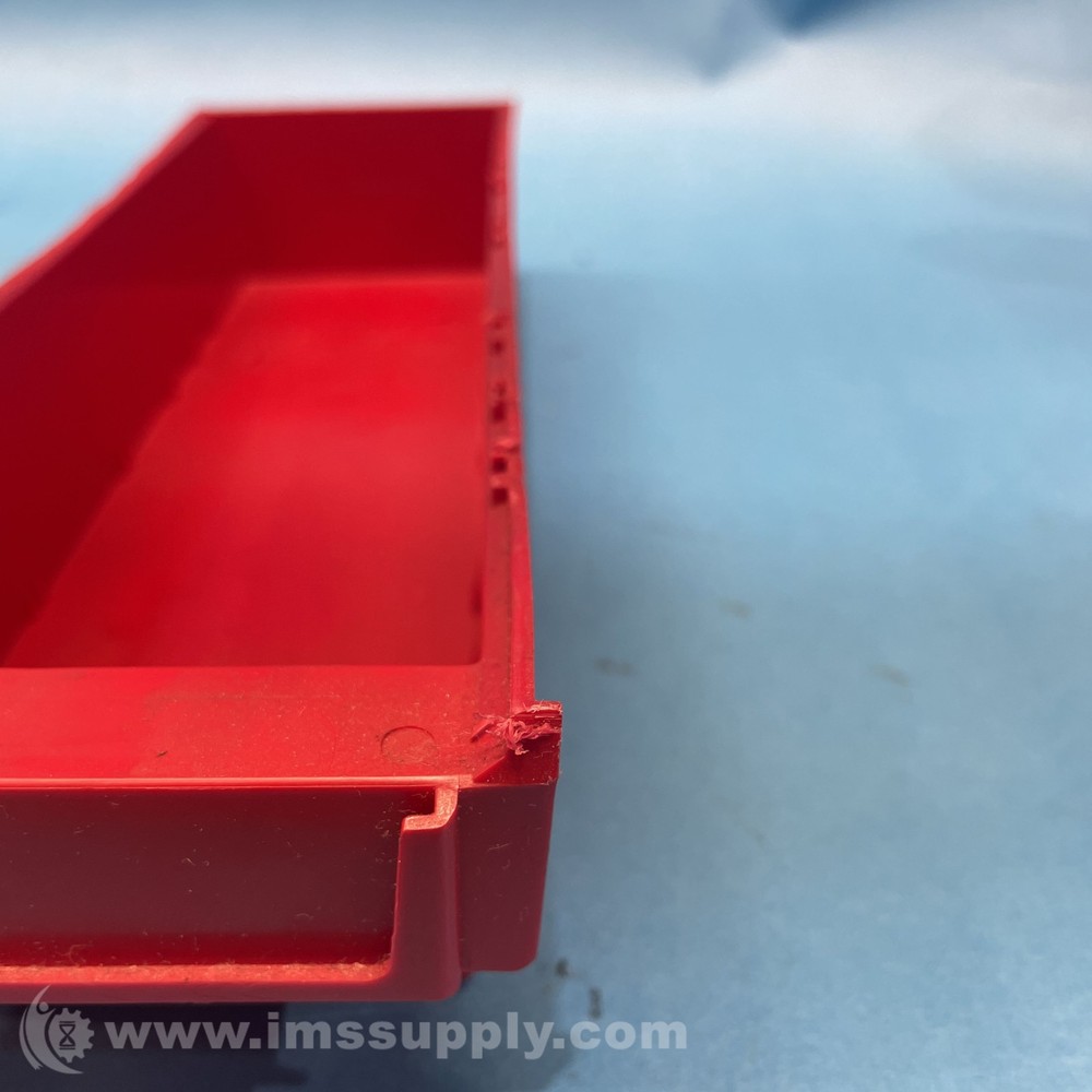 Quantum Storage Systems QBS 101 Color Red Storage Container USIP