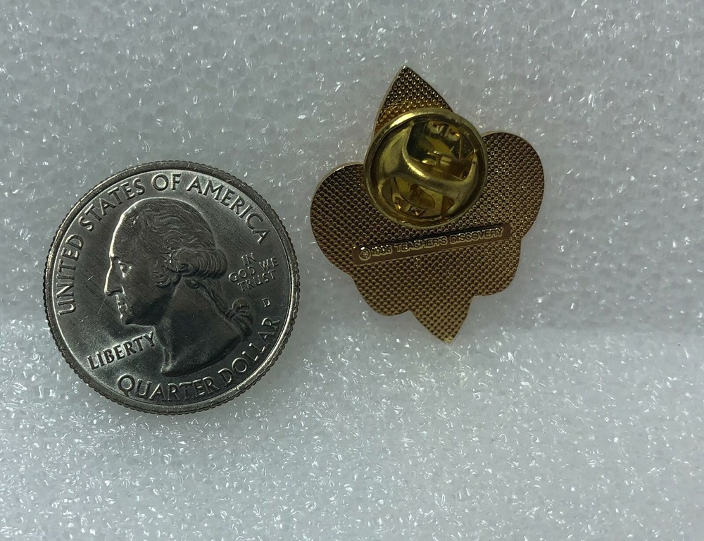 Quatrieme Annee 4th 4 Year Fleur De Lis Pin
