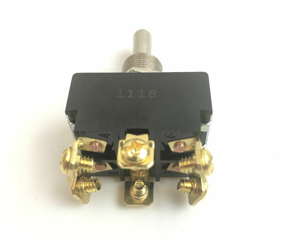 Toggle Switch for Old Style Pop Up Camper Power Winch - 6 Terminal