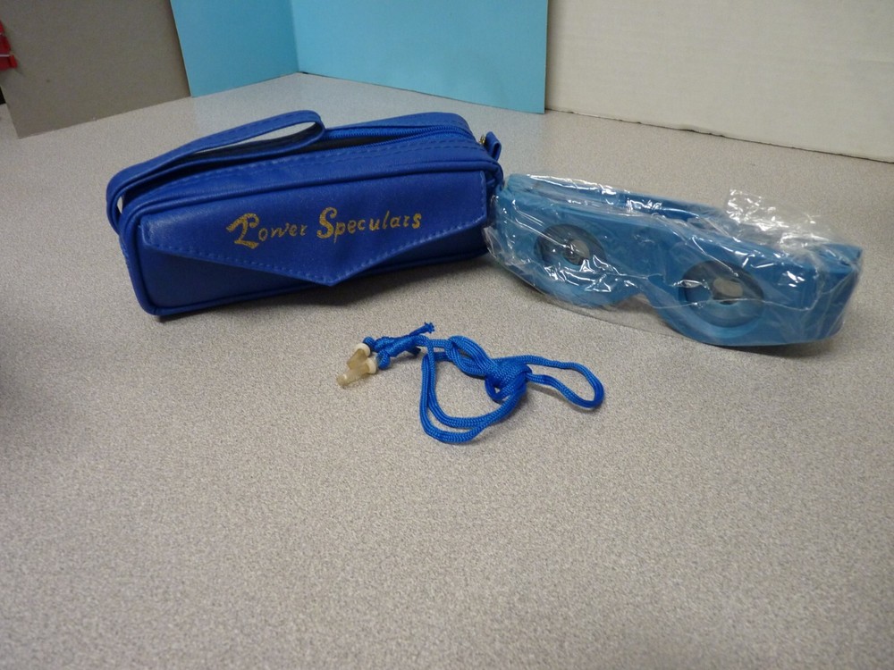Power Speculars Patented Binoculars w/ Carry Case and Cord