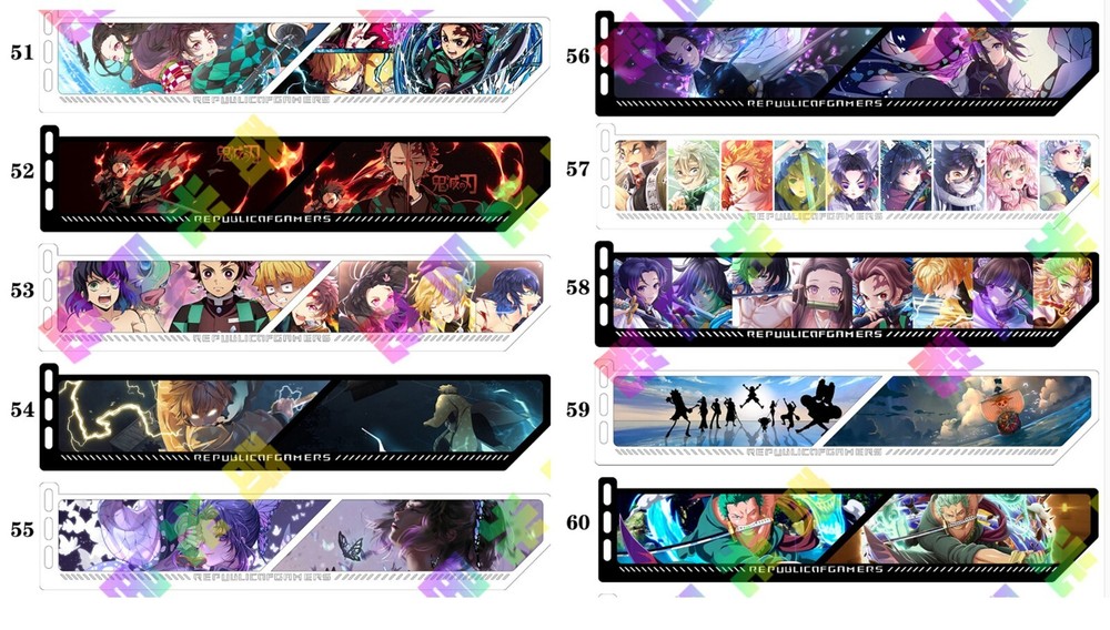 Custom Your Picture GPU Anti Sag Support A RGB GPU Bracket Anime Gaming PC Case