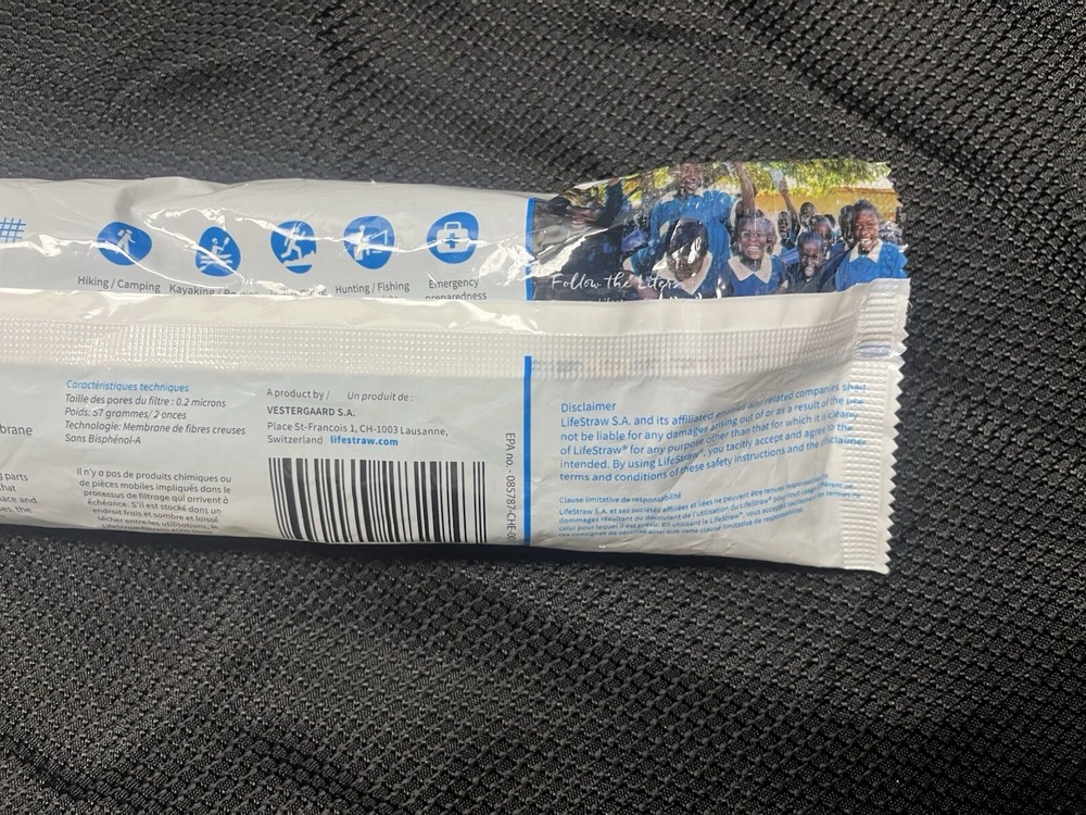 NEW - LifeStraw Personal Water Filter