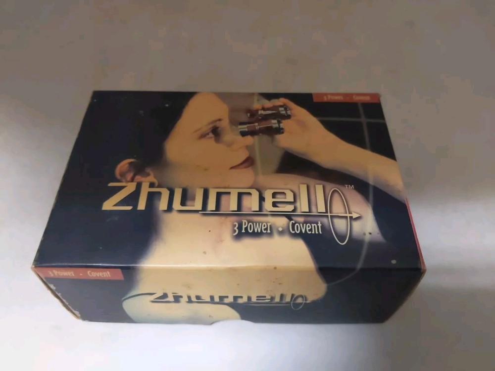 Zhumell Covent Binoculars Ruby W/ Original Box and Instructions