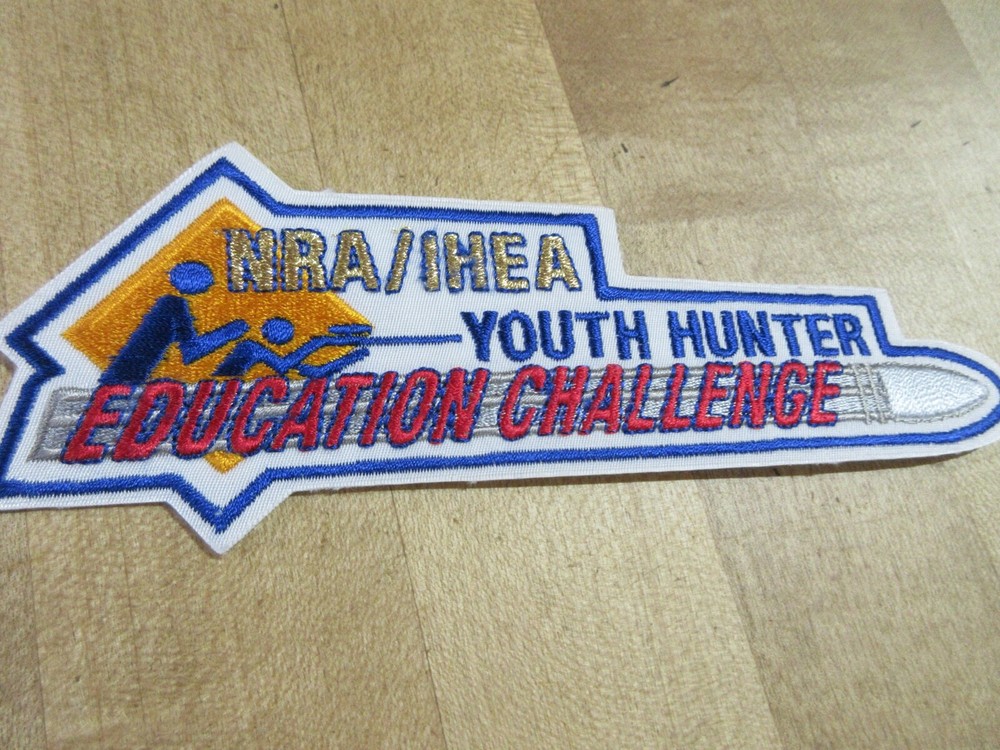 NRA/IHEA Youth Hunter Education Challenge Unused Patch  (w15)