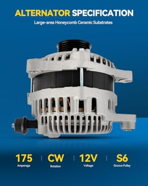 Alternator Compatible with 2011-2012 Explorer, 2010-2012 Taurus, 2011 11271N